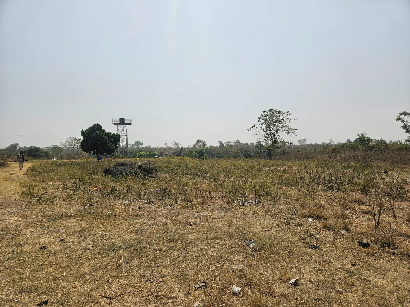 Agricultural land observed during a promoter benchmarking visit in Nigeria